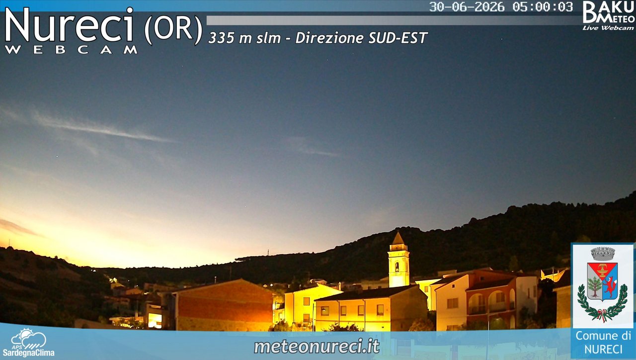 time-lapse frame, Nureci webcam