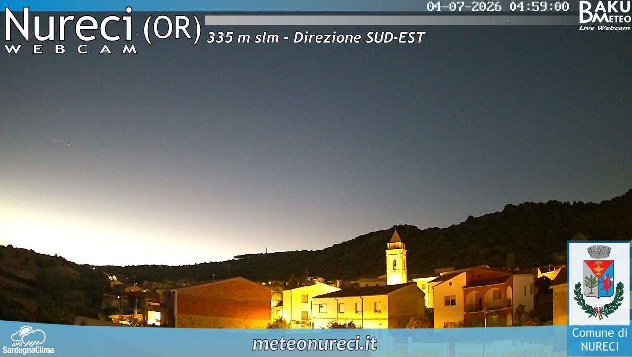 time-lapse frame, Nureci webcam