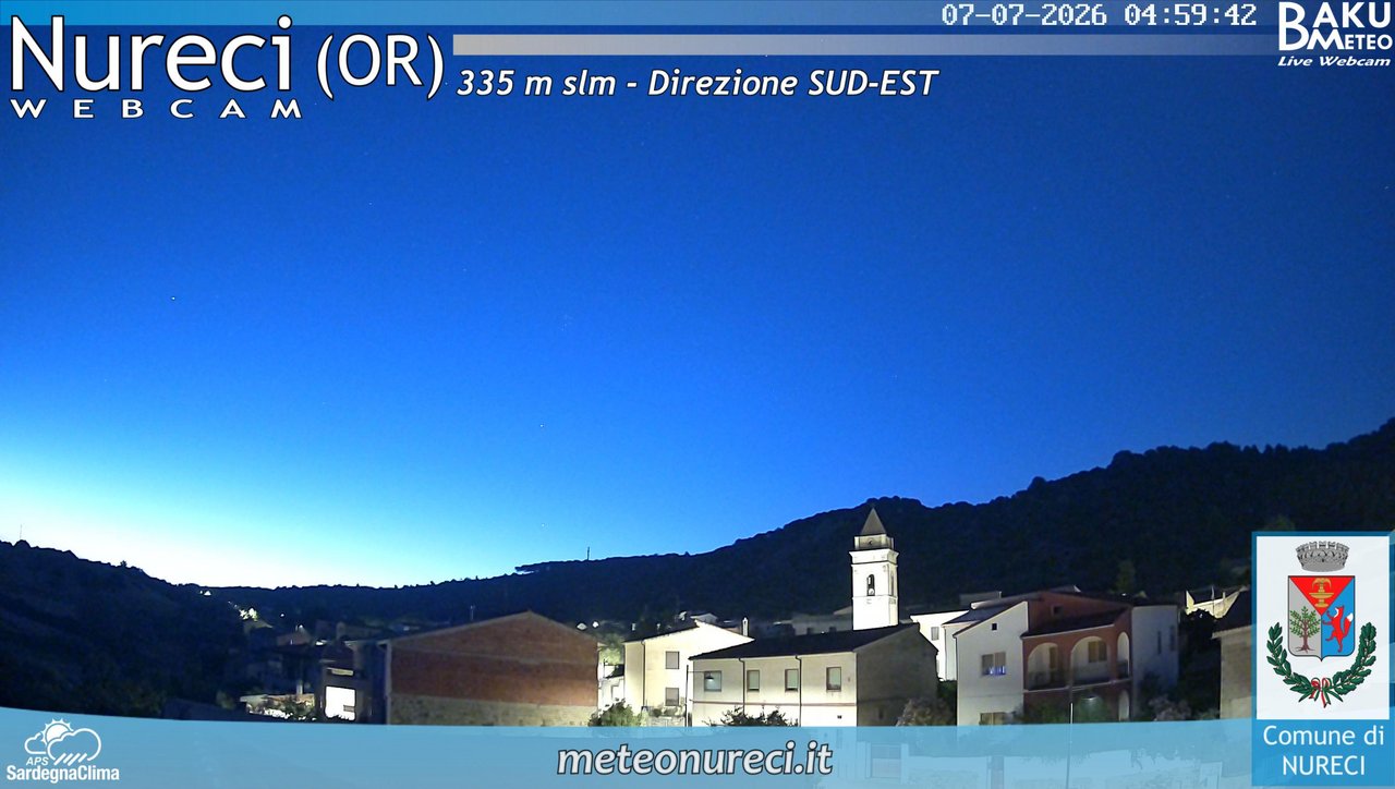 time-lapse frame, Nureci webcam