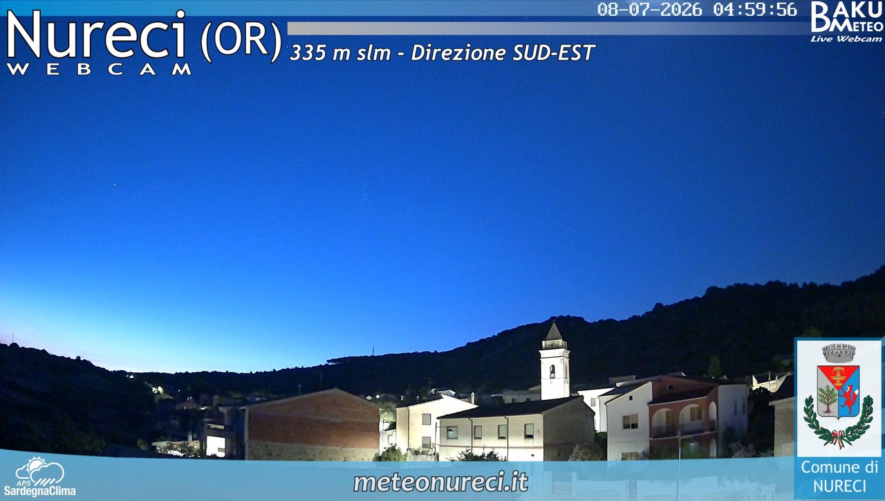 time-lapse frame, Nureci webcam
