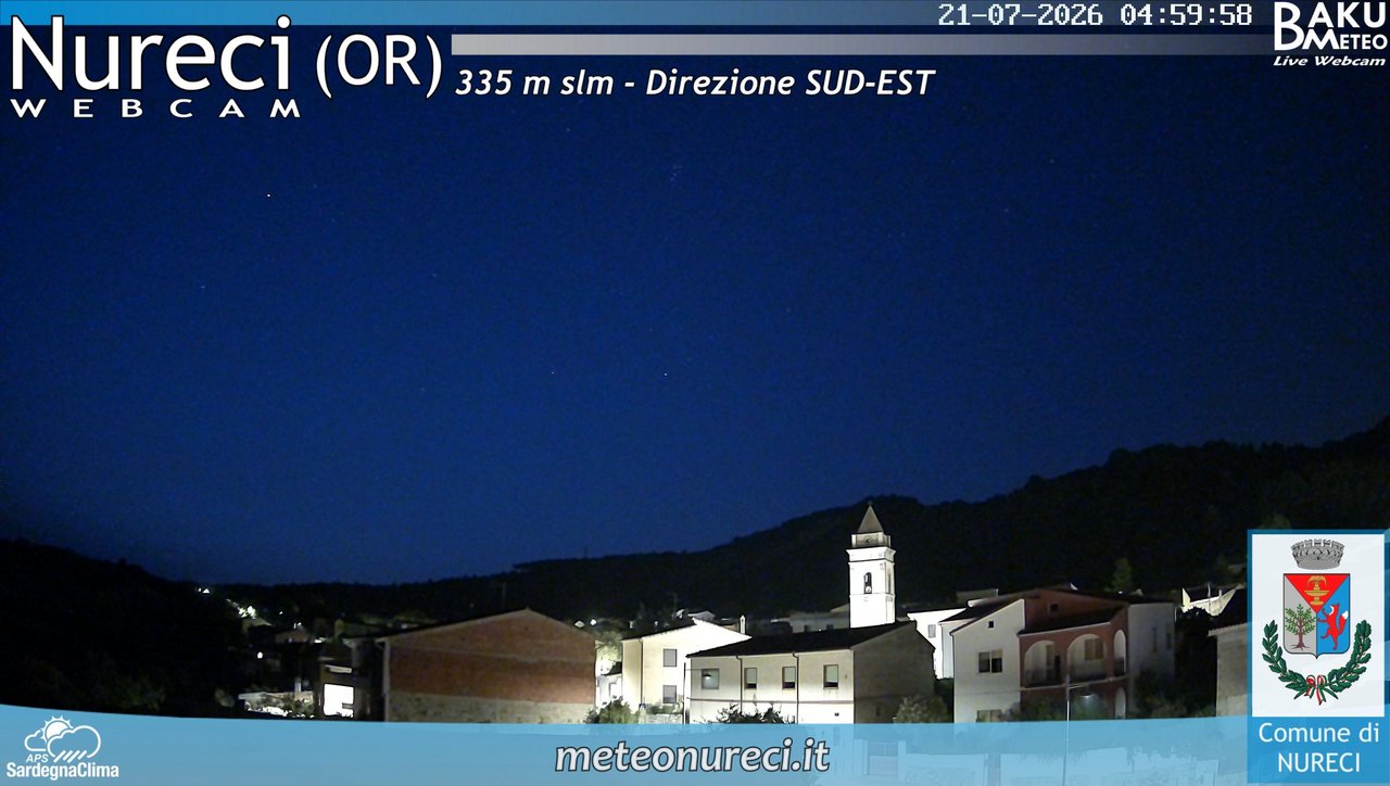 time-lapse frame, Nureci webcam