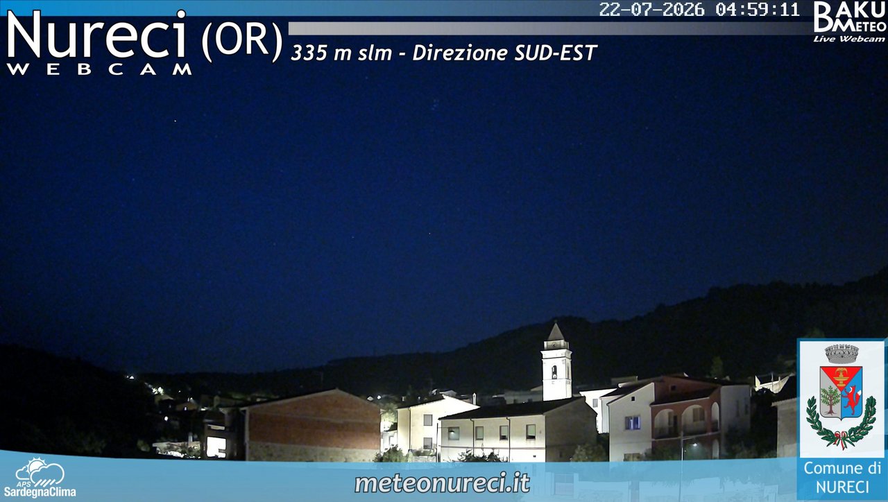 time-lapse frame, Nureci webcam