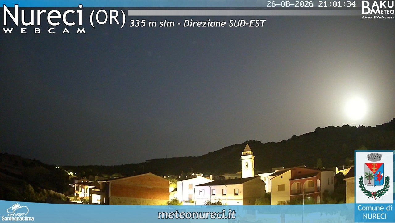 time-lapse frame, Nureci webcam