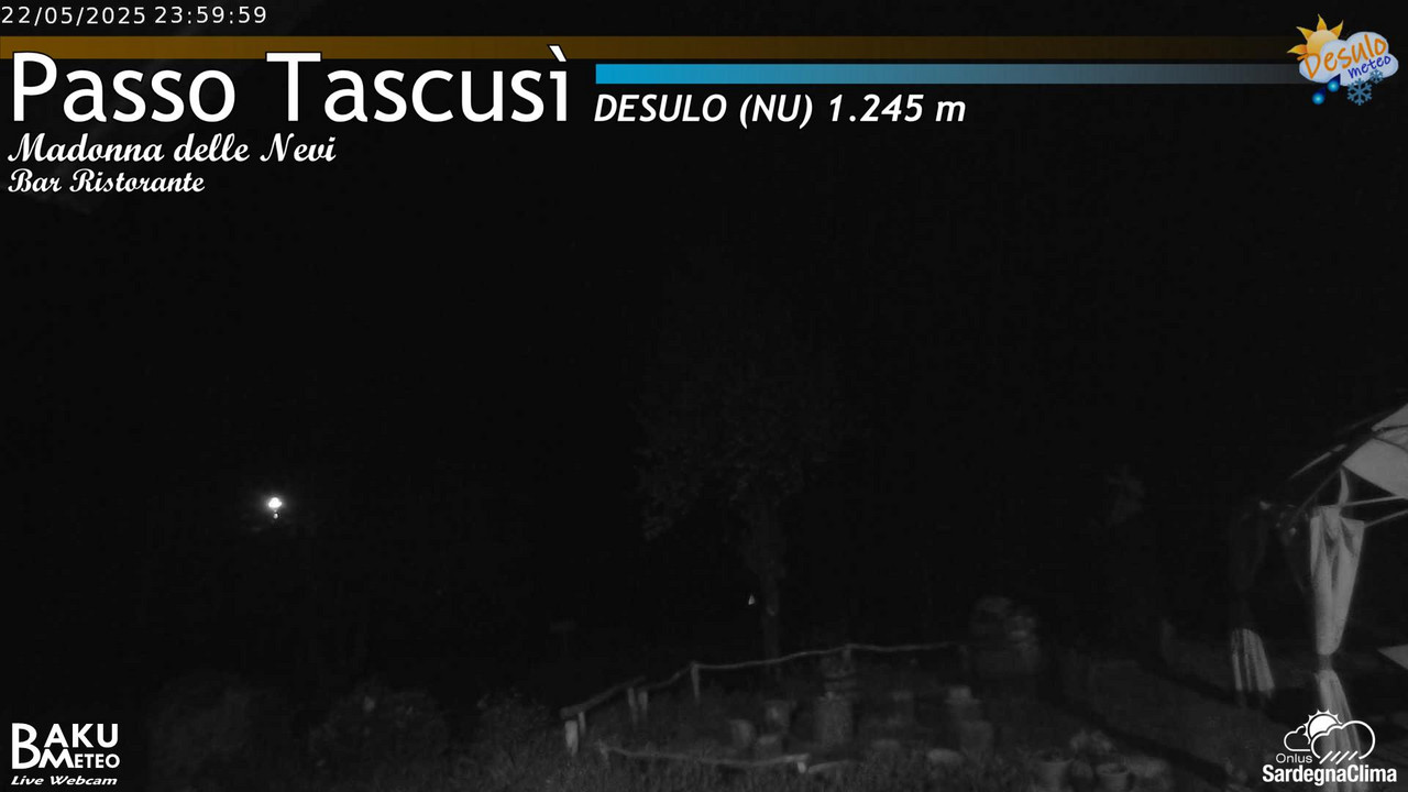 time-lapse frame, Tascusì webcam