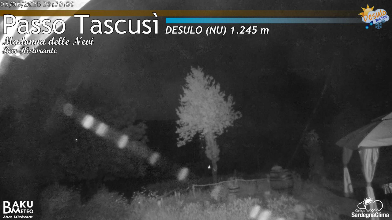 time-lapse frame, Tascusì webcam