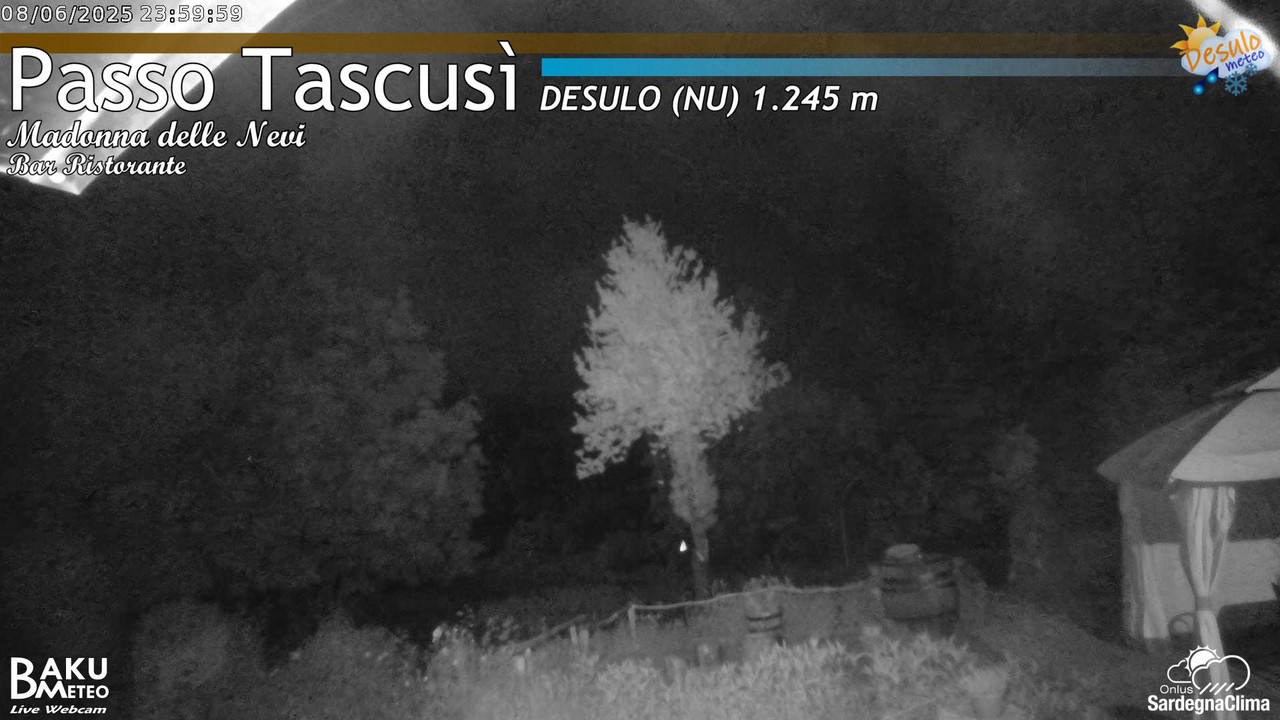 time-lapse frame, Tascusì webcam