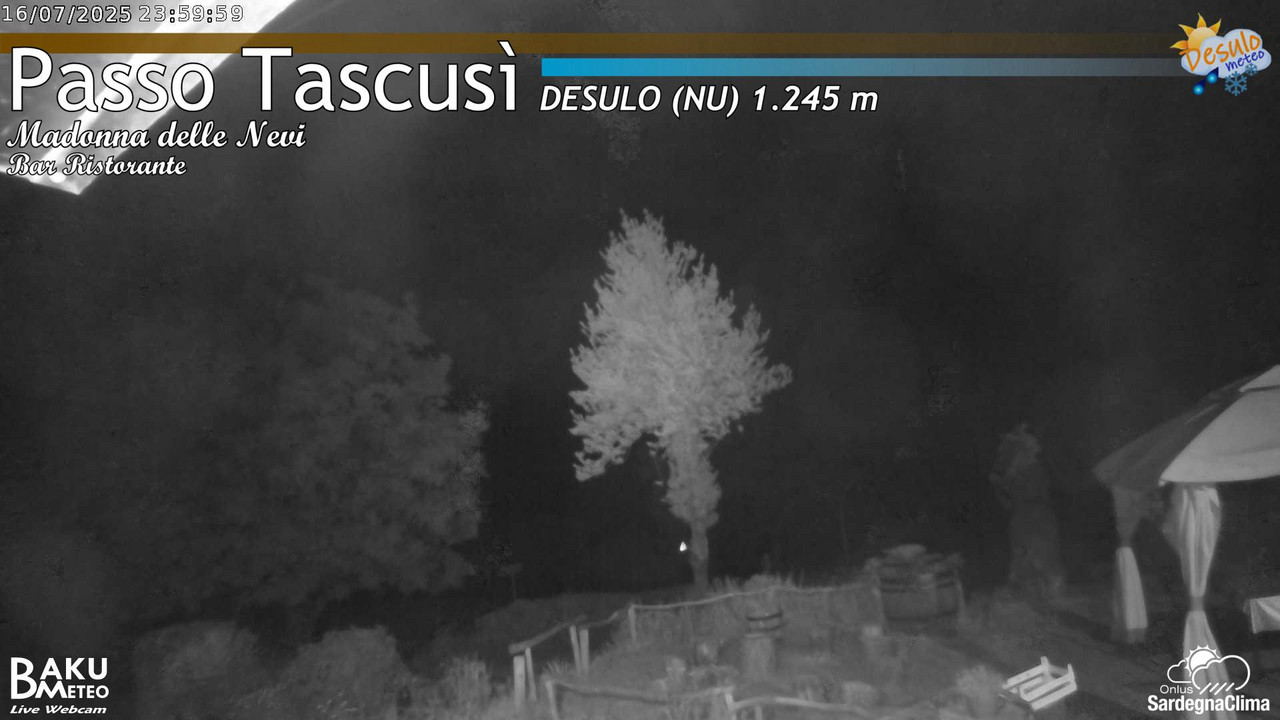 time-lapse frame, Tascusì webcam