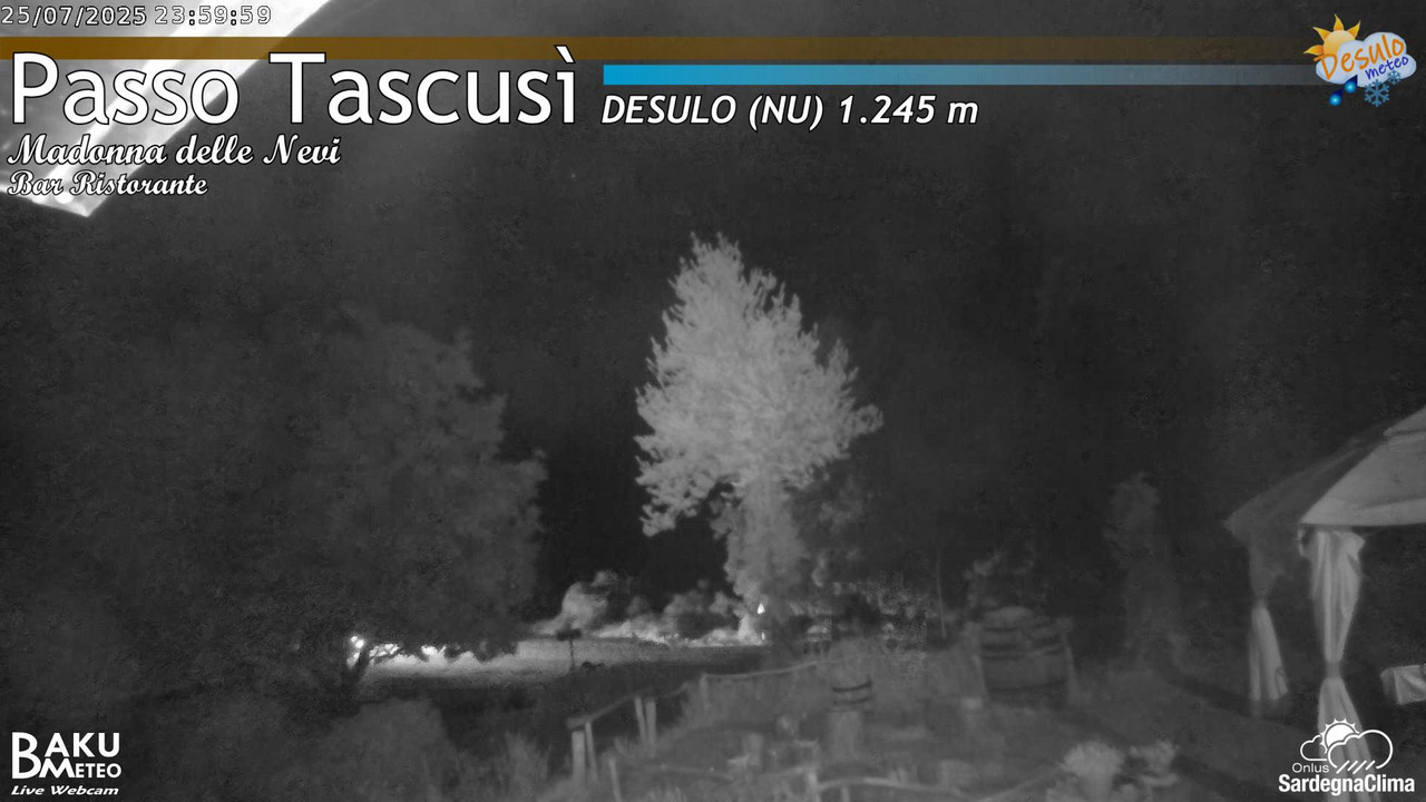 time-lapse frame, Tascusì webcam