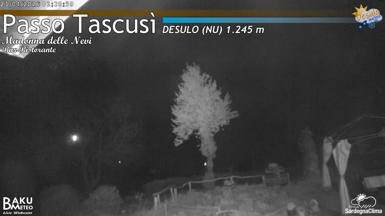 time-lapse frame, Tascusì webcam