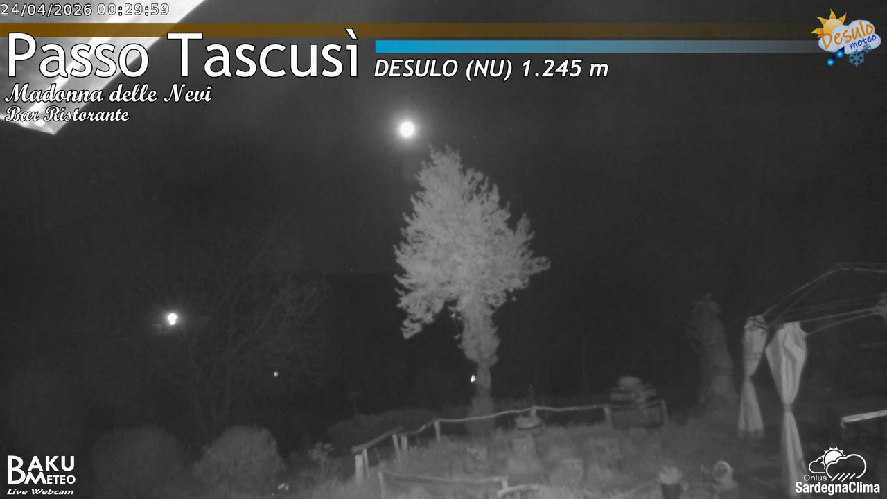 time-lapse frame, Tascusì webcam