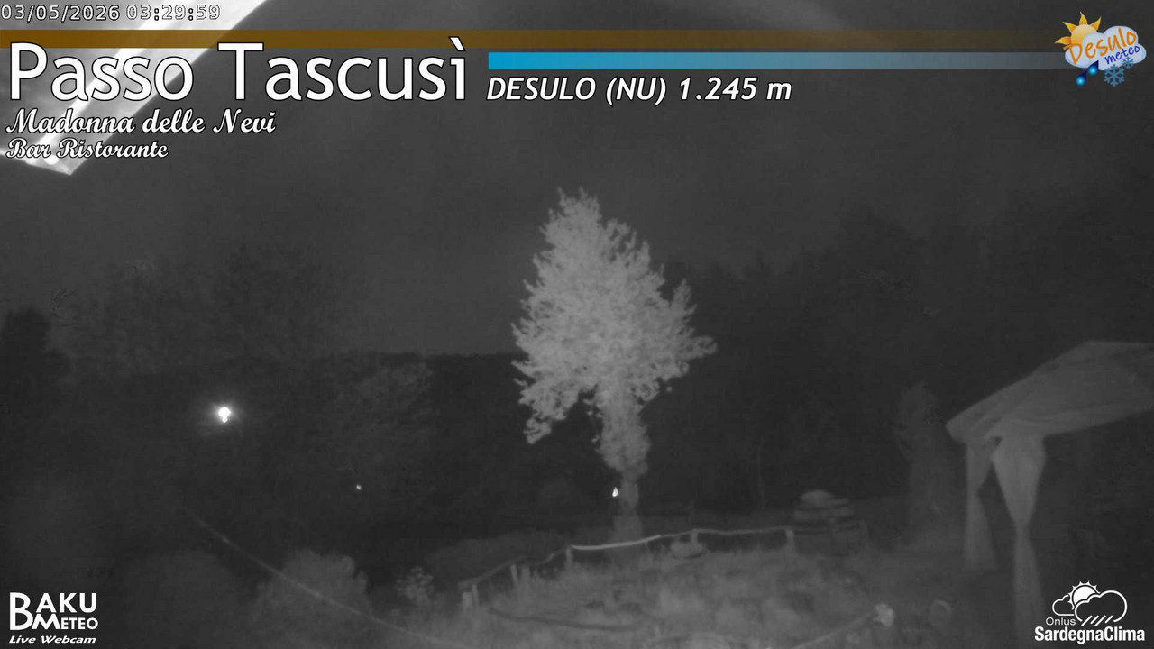 time-lapse frame, Tascusì webcam