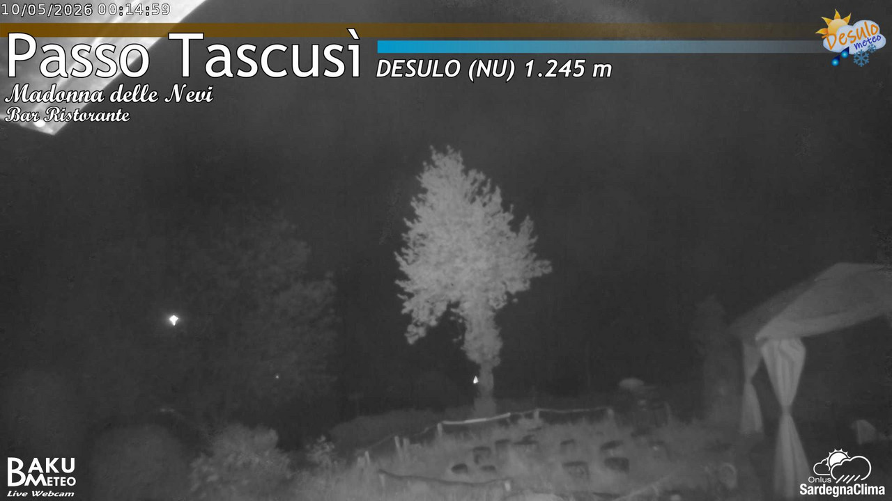 time-lapse frame, Tascusì webcam