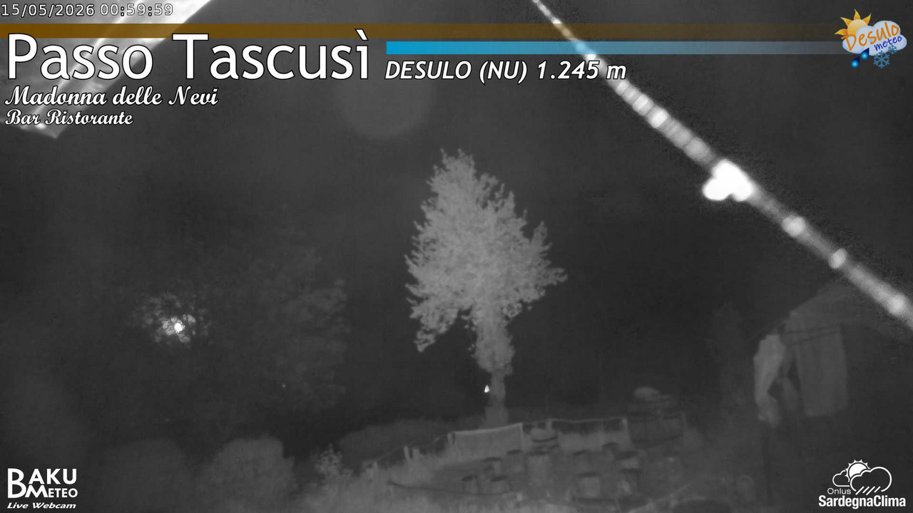 time-lapse frame, Tascusì webcam