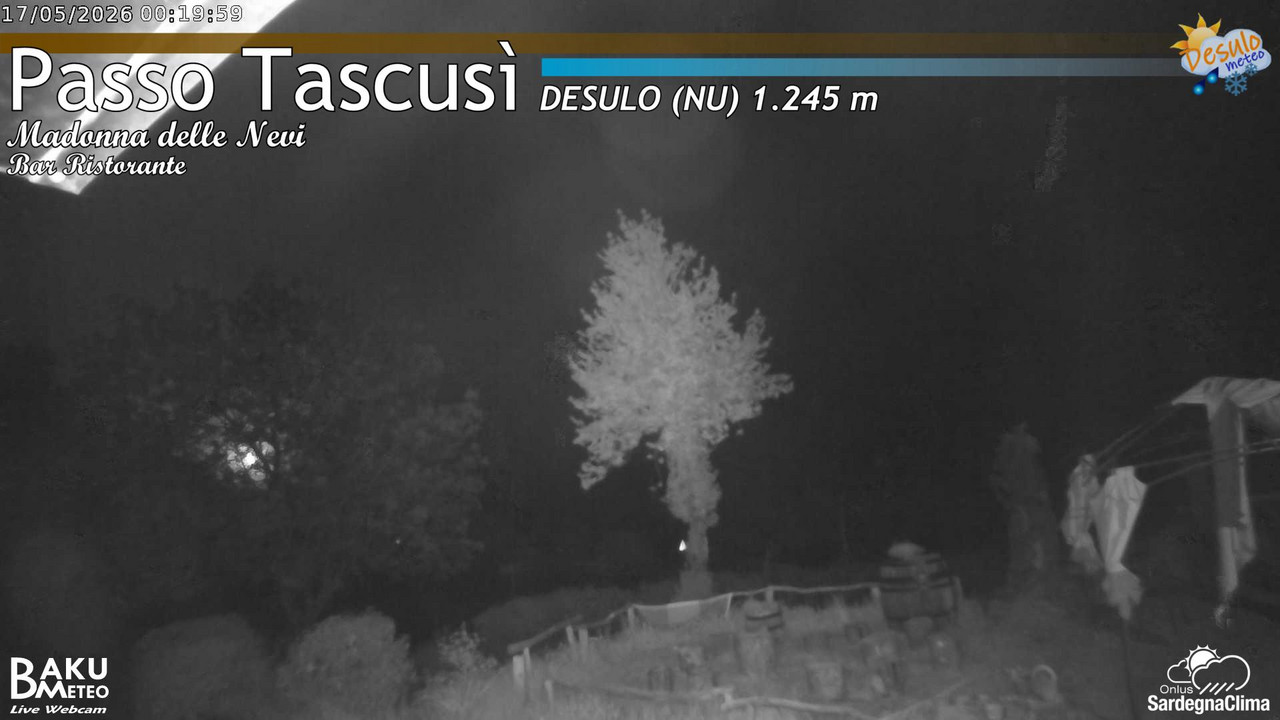 time-lapse frame, Tascusì webcam