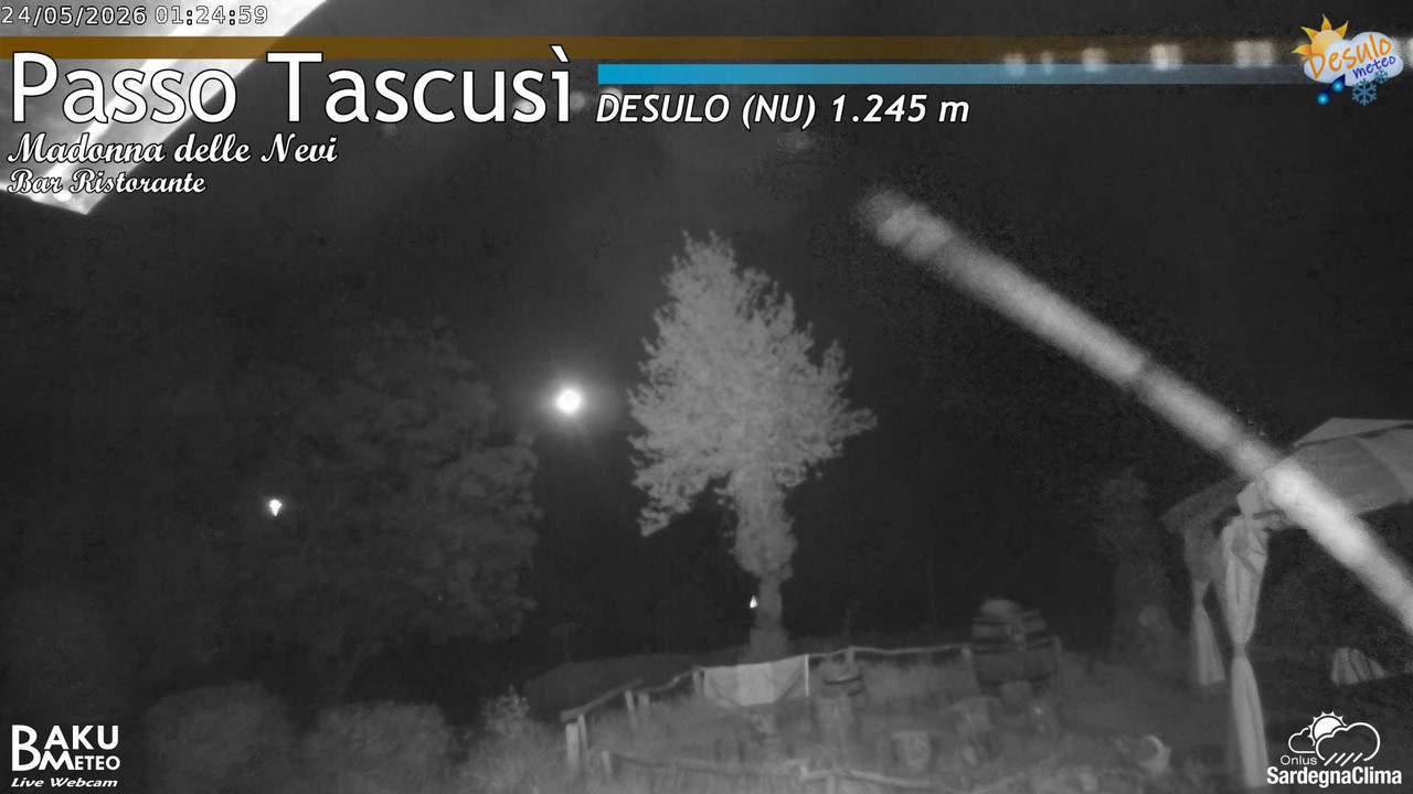 time-lapse frame, Tascusì webcam