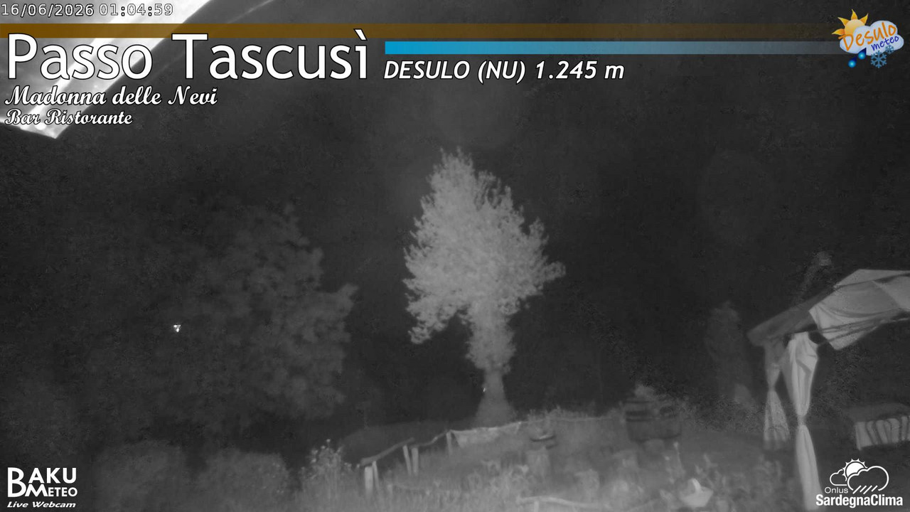 time-lapse frame, Tascusì webcam