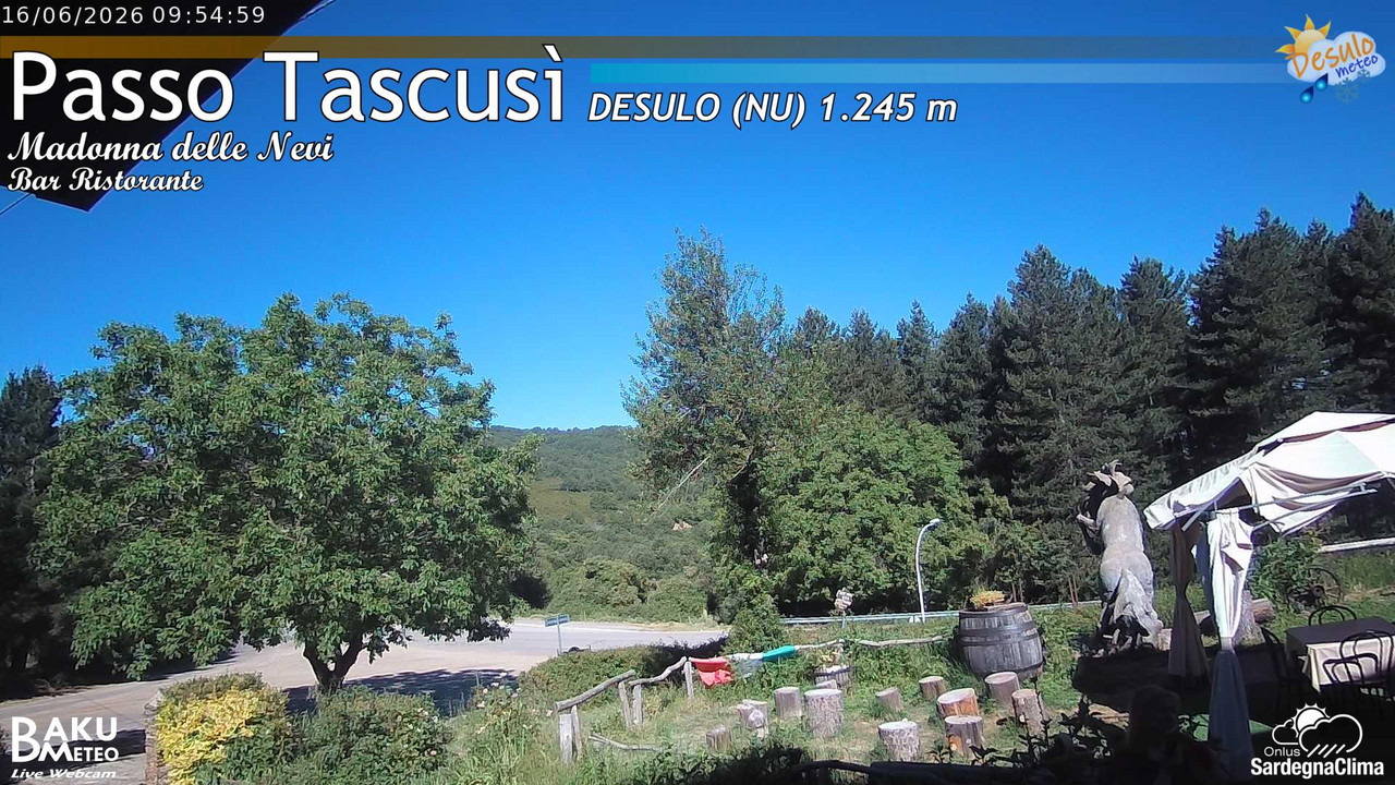 time-lapse frame, Tascusì webcam