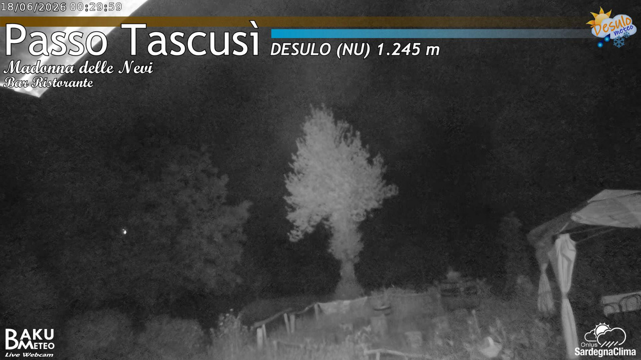 time-lapse frame, Tascusì webcam