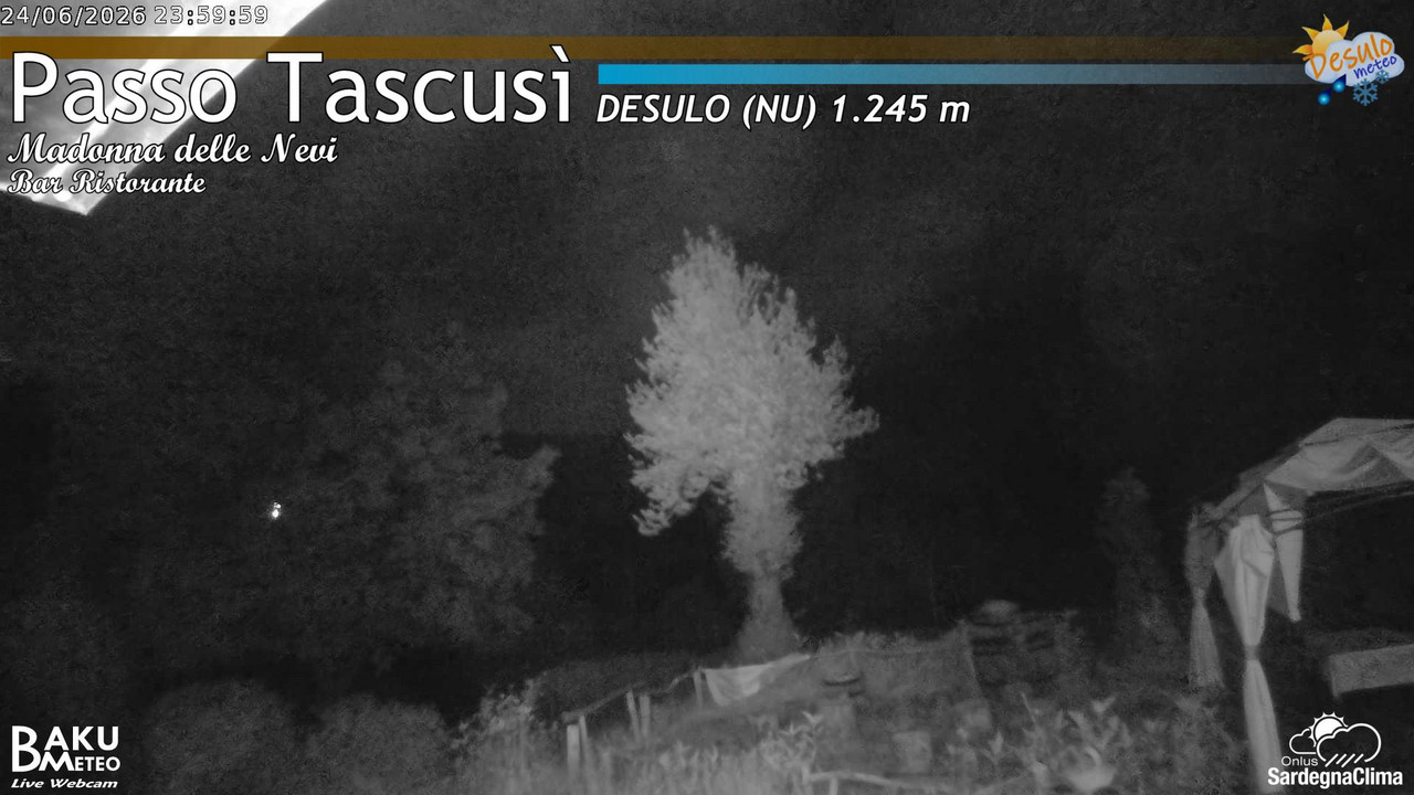 time-lapse frame, Tascusì webcam