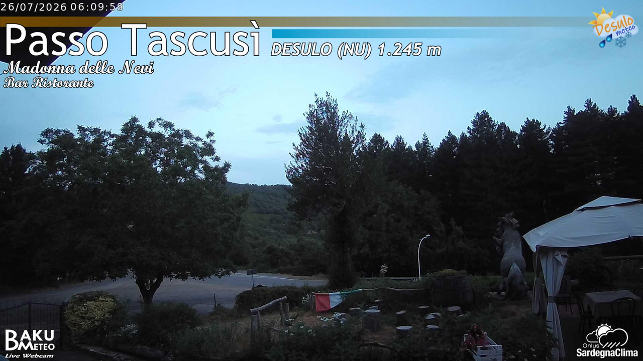 time-lapse frame, Tascusì webcam