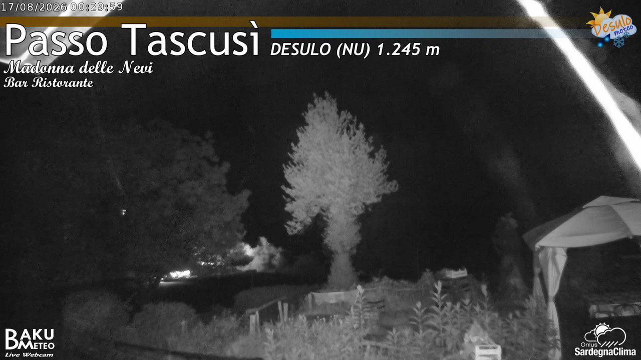 time-lapse frame, Tascusì webcam