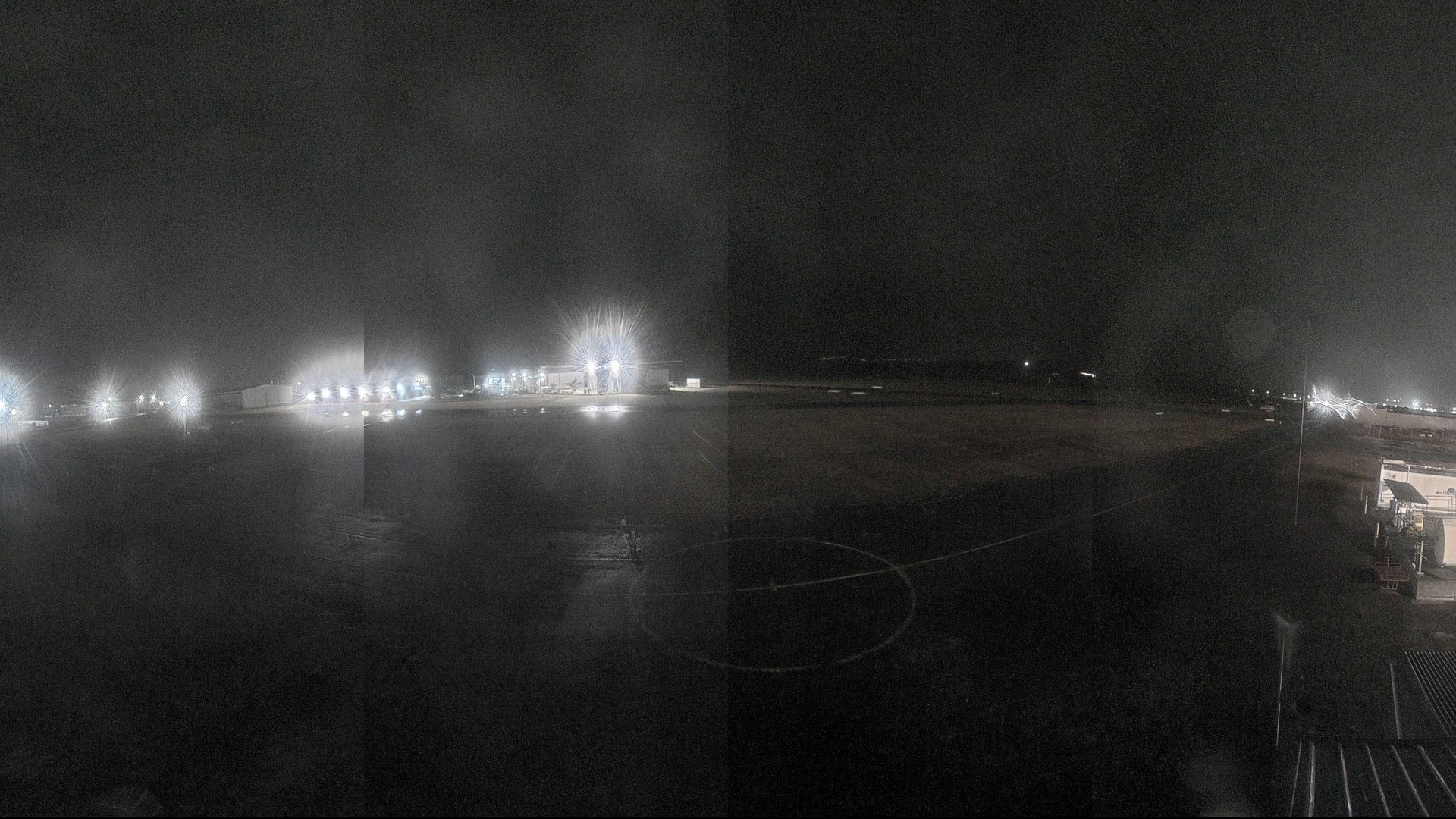 time-lapse frame, Cambridge Airport webcam
