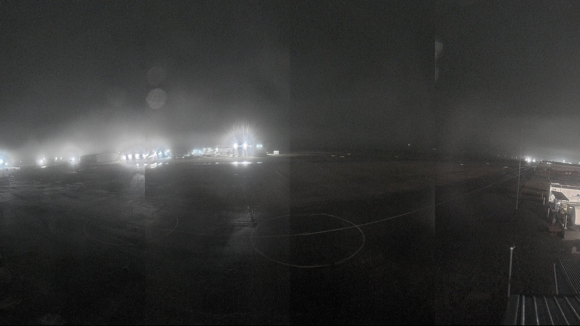 time-lapse frame, Cambridge Airport webcam