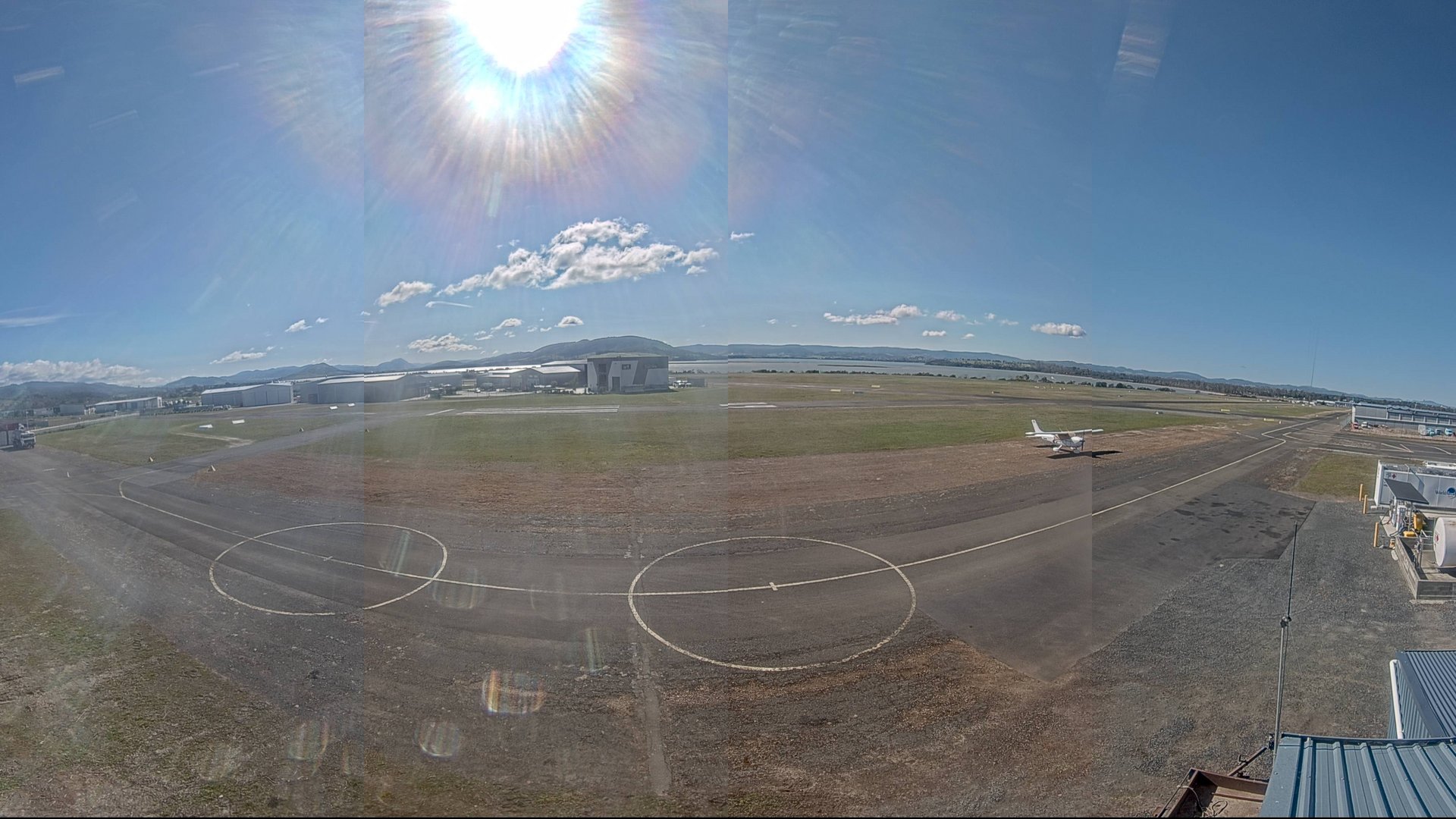 view from Cambridge Airport on 2026-08-30