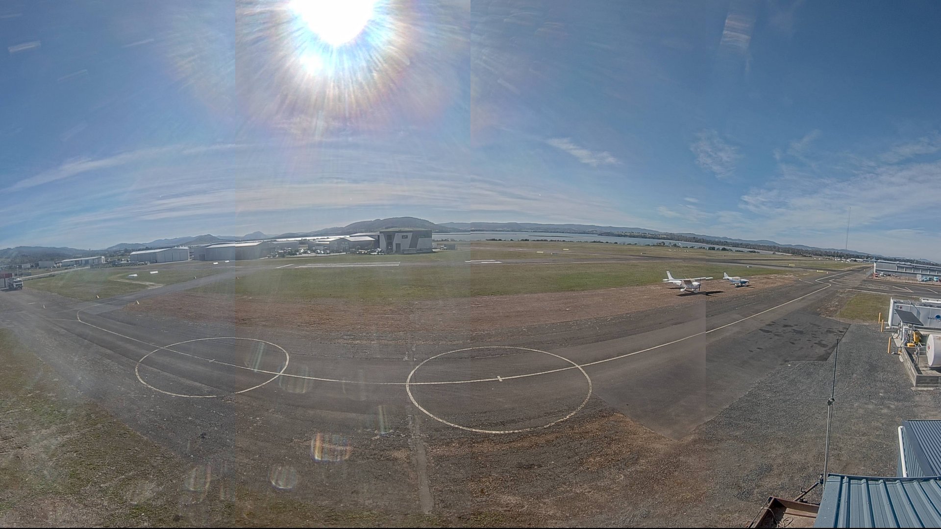 view from Cambridge Airport on 2026-08-31