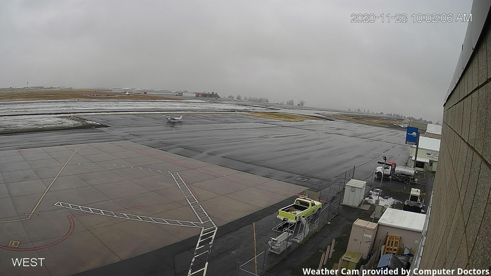 time-lapse frame, West webcam