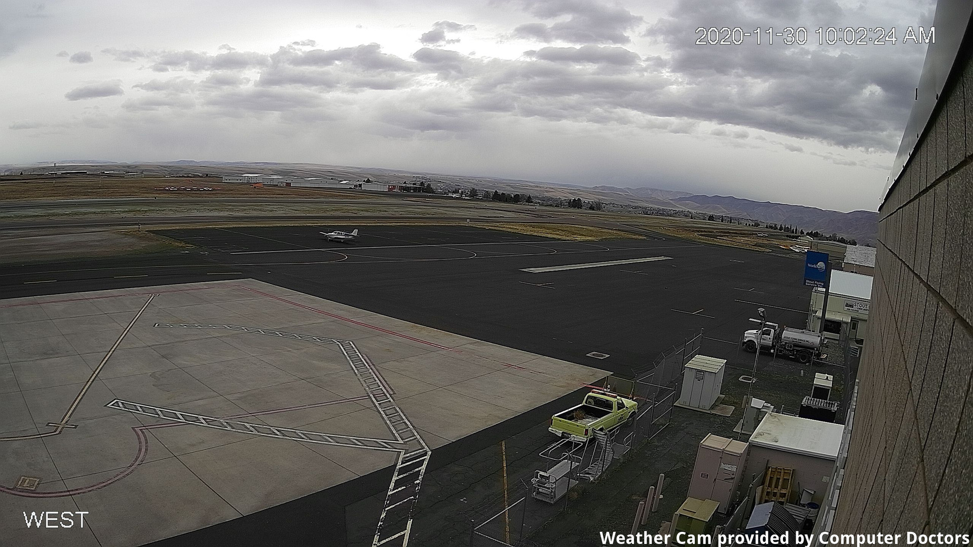 time-lapse frame, West webcam