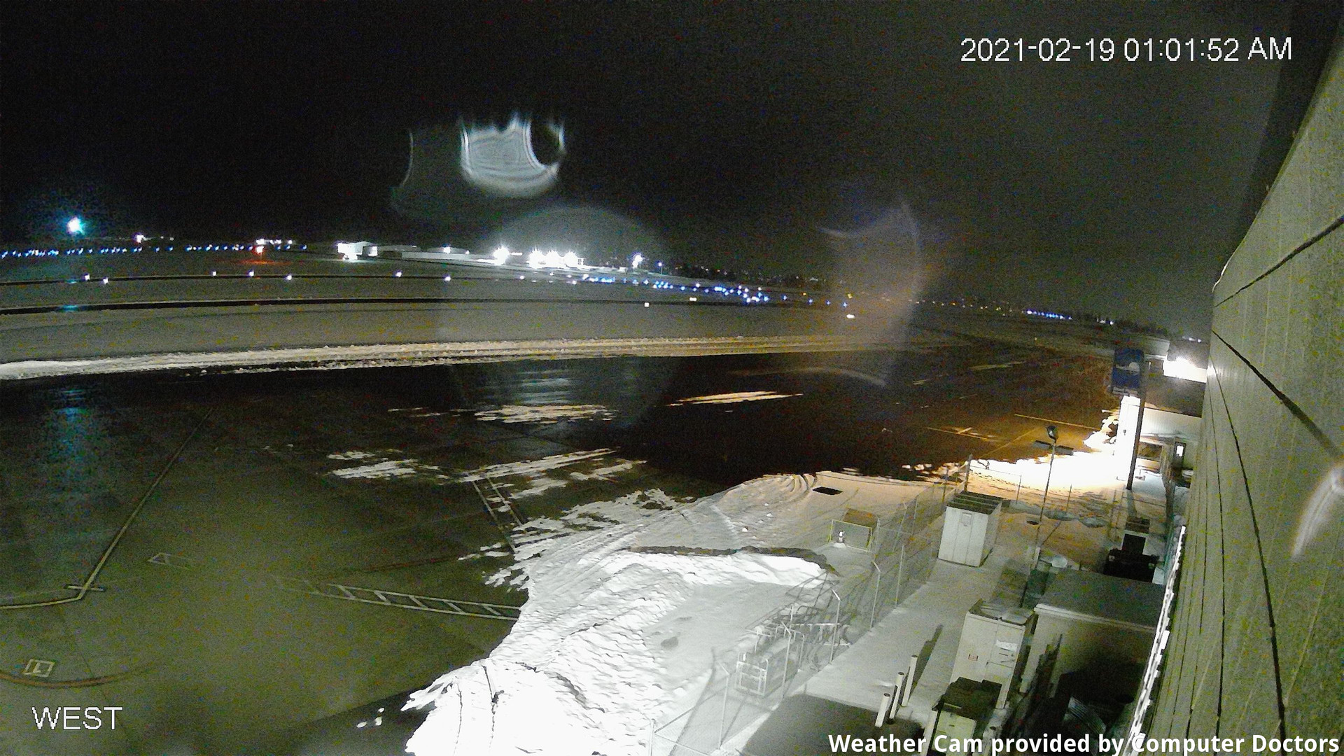 time-lapse frame, West webcam