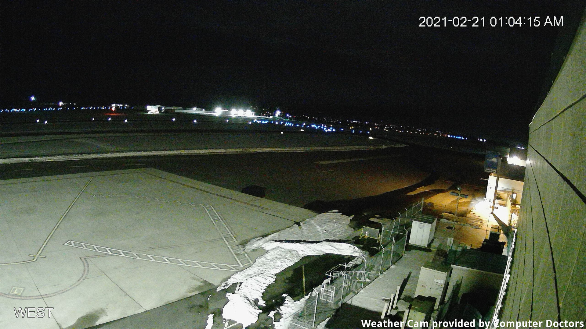 time-lapse frame, West webcam