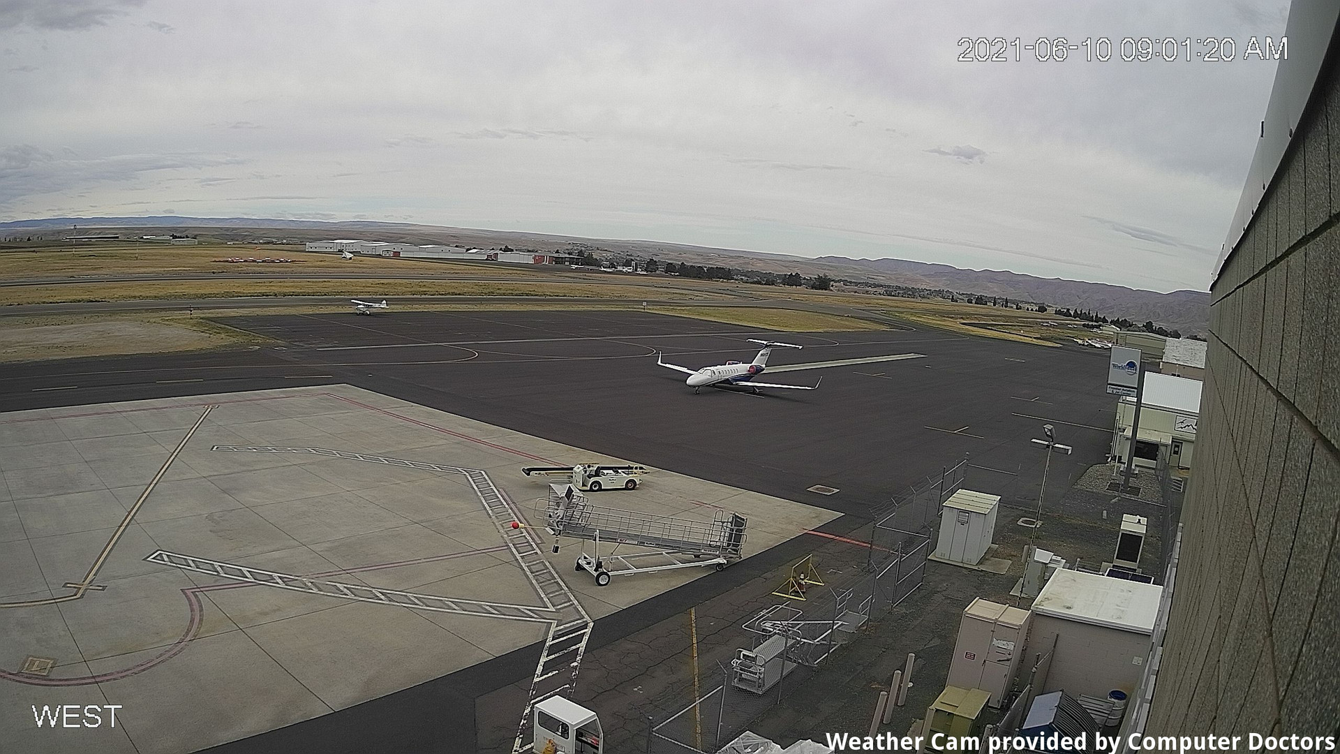 time-lapse frame, West webcam