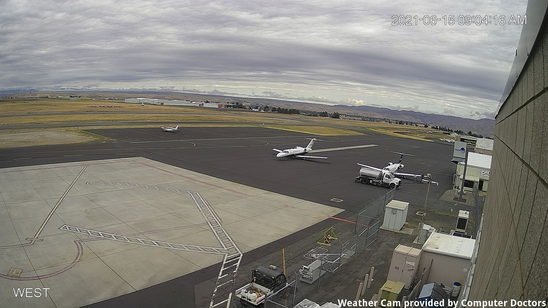 time-lapse frame, West webcam