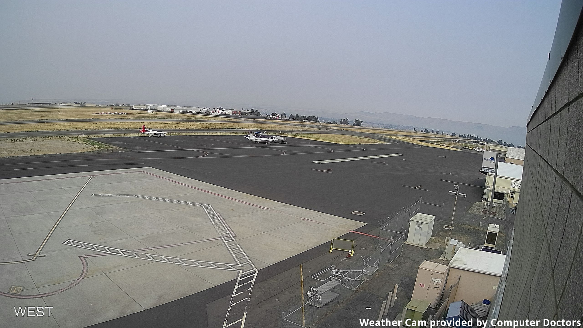 time-lapse frame, West webcam