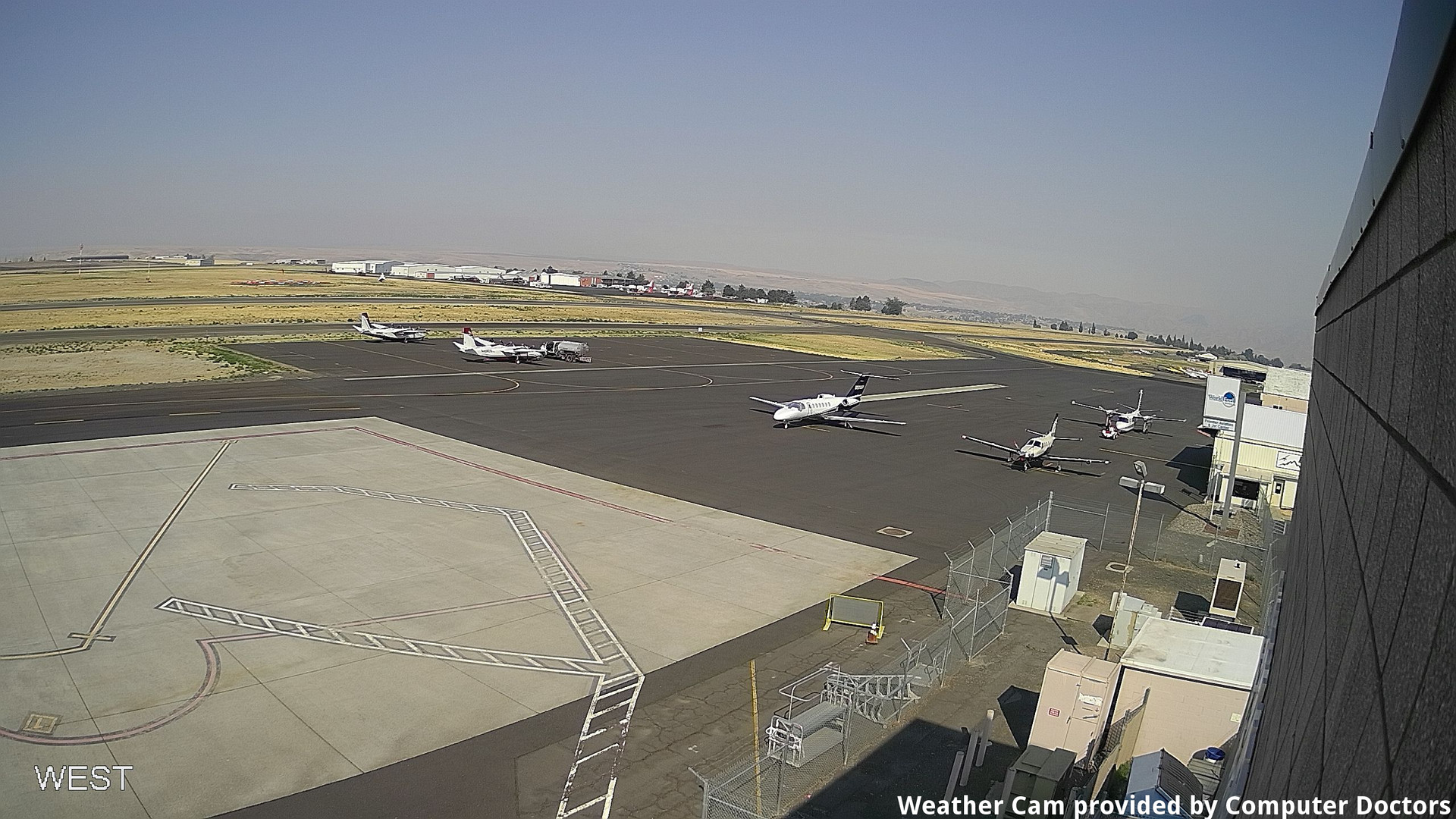 time-lapse frame, West webcam