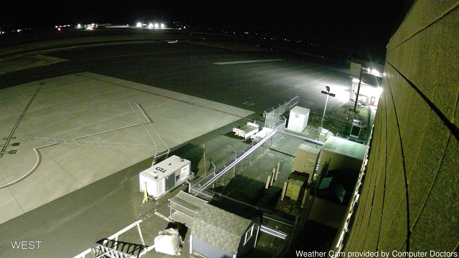time-lapse frame, West webcam