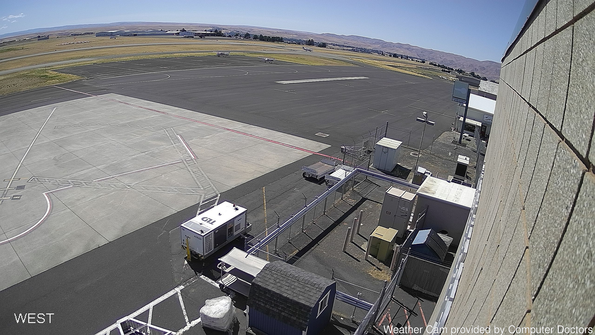 time-lapse frame, West webcam