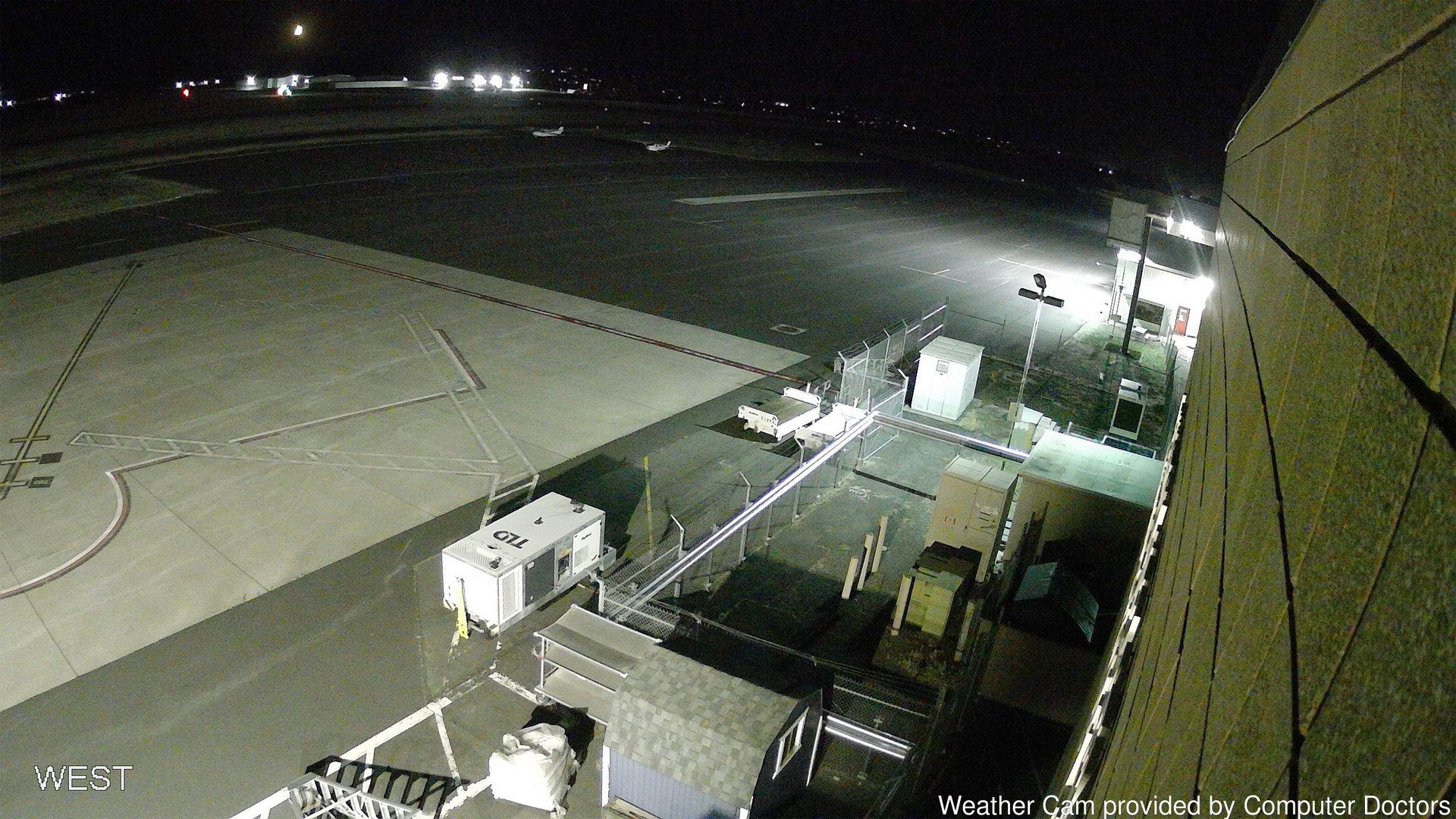 time-lapse frame, West webcam