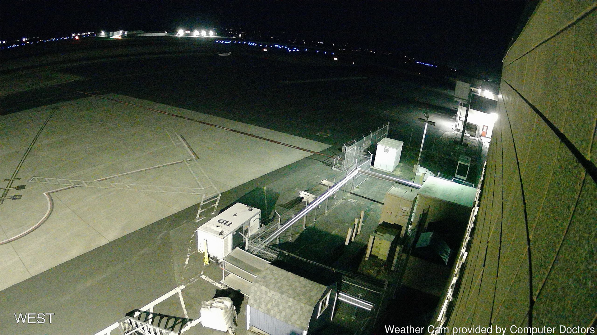 time-lapse frame, West webcam