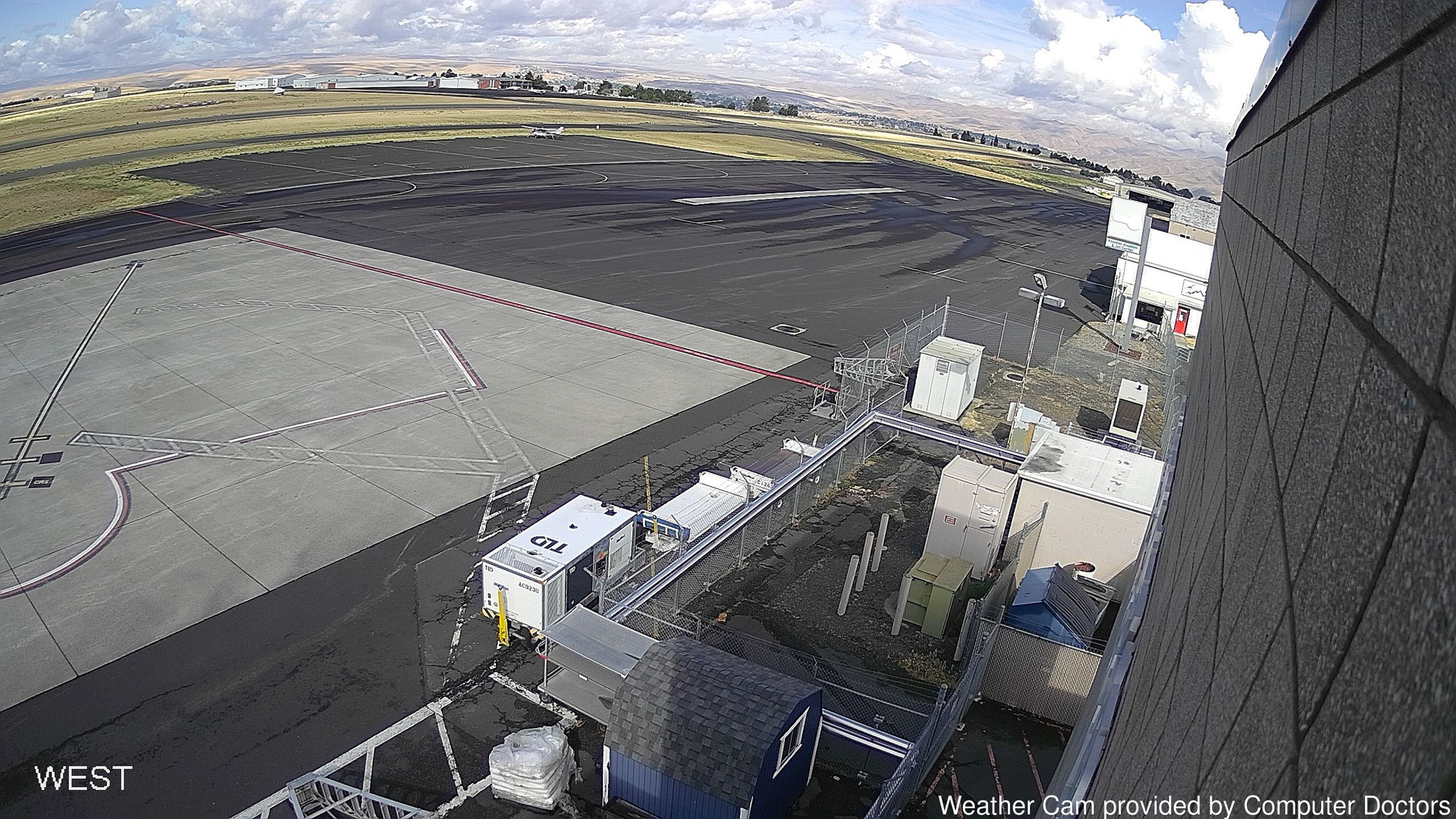 time-lapse frame, West webcam