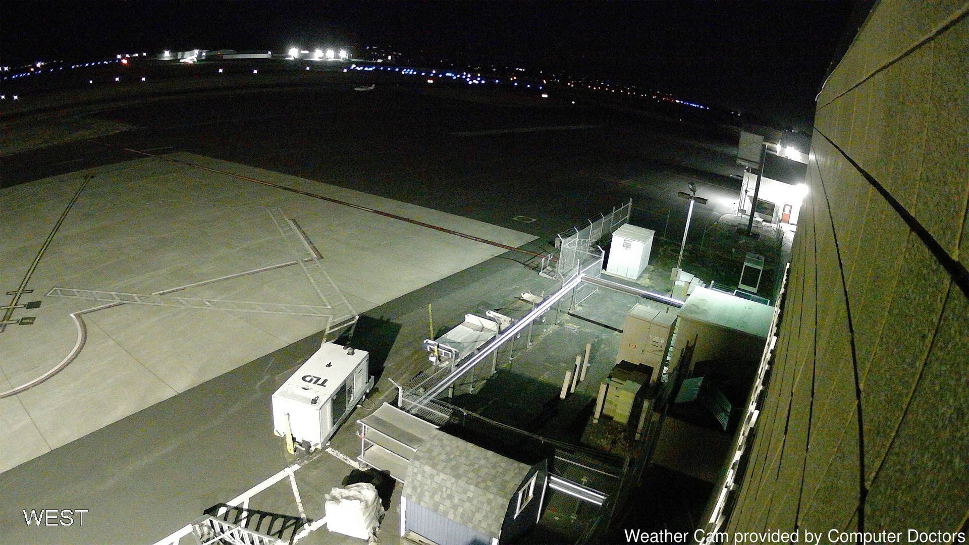 time-lapse frame, West webcam