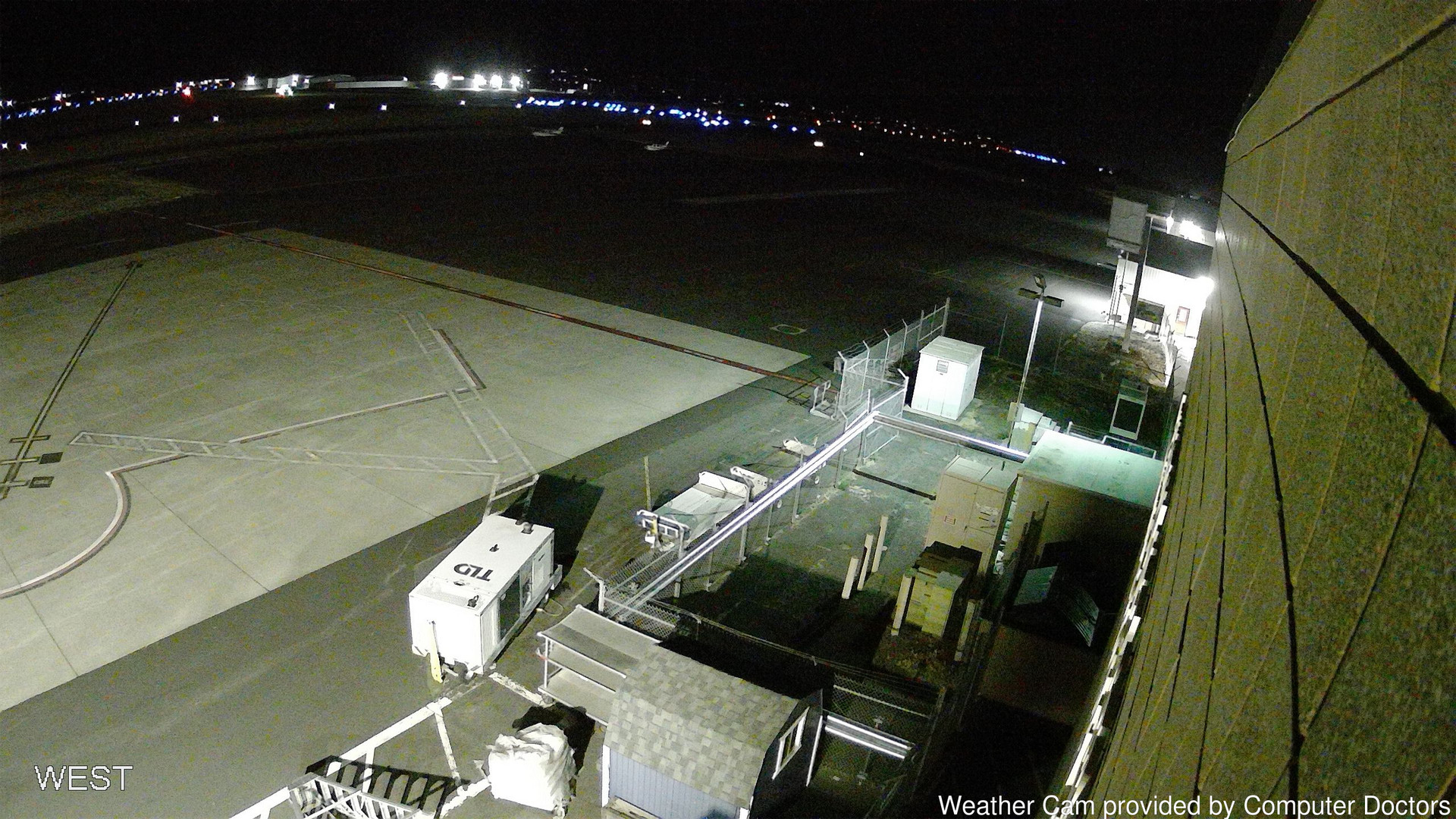 time-lapse frame, West webcam