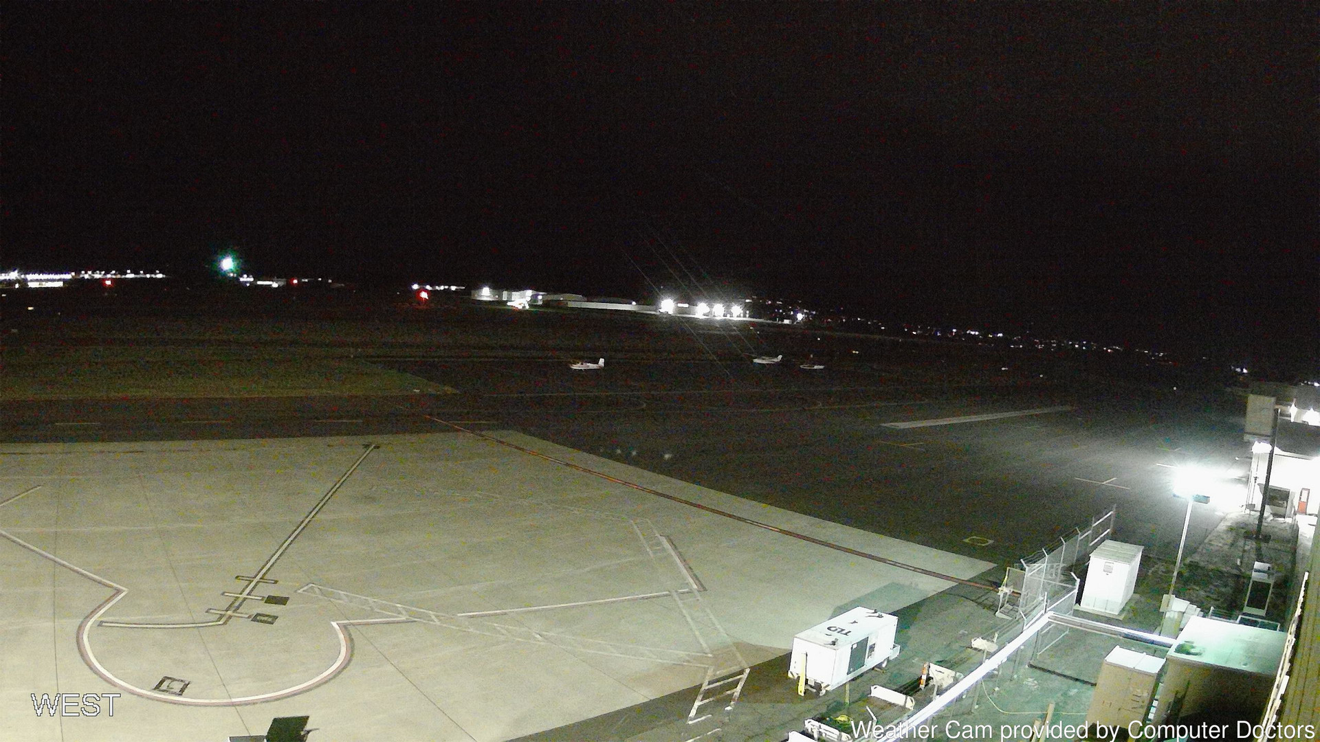 time-lapse frame, West webcam