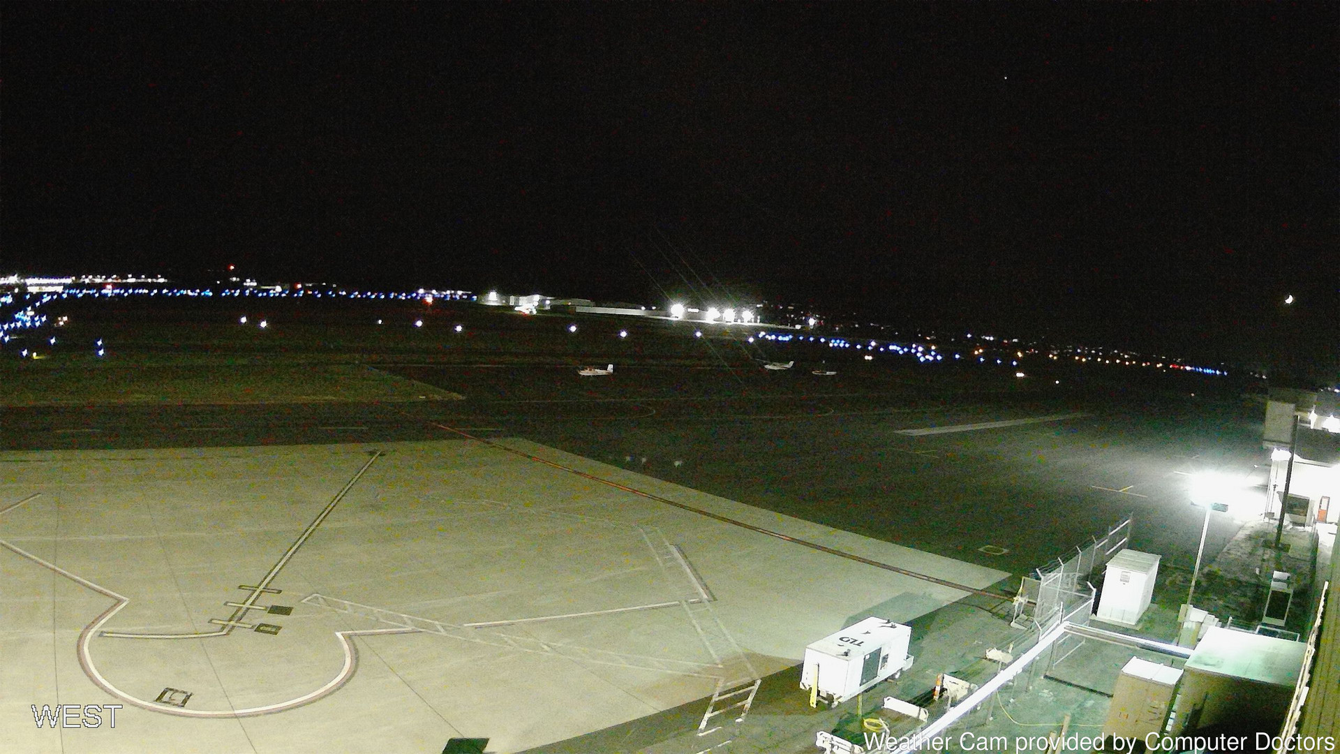 time-lapse frame, West webcam