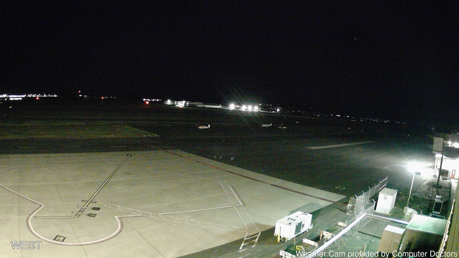 time-lapse frame, West webcam