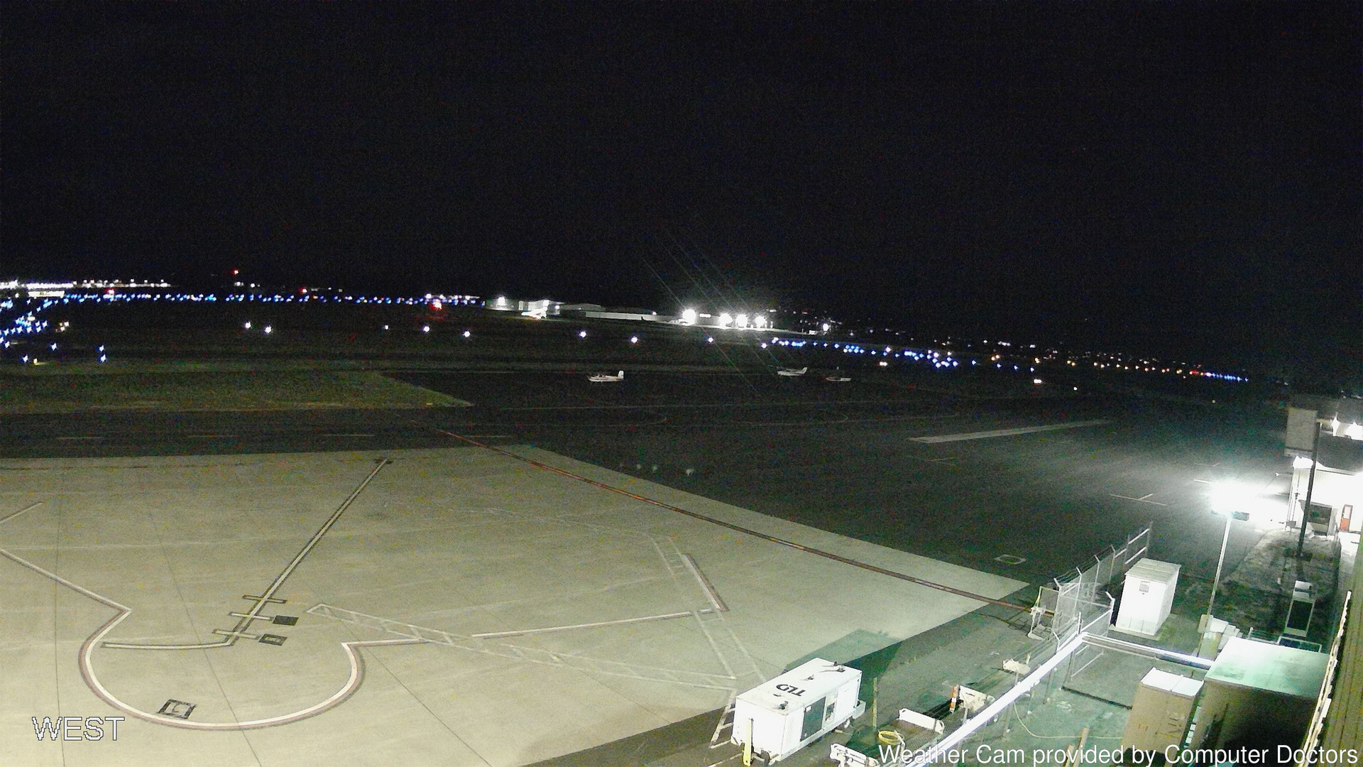 time-lapse frame, West webcam