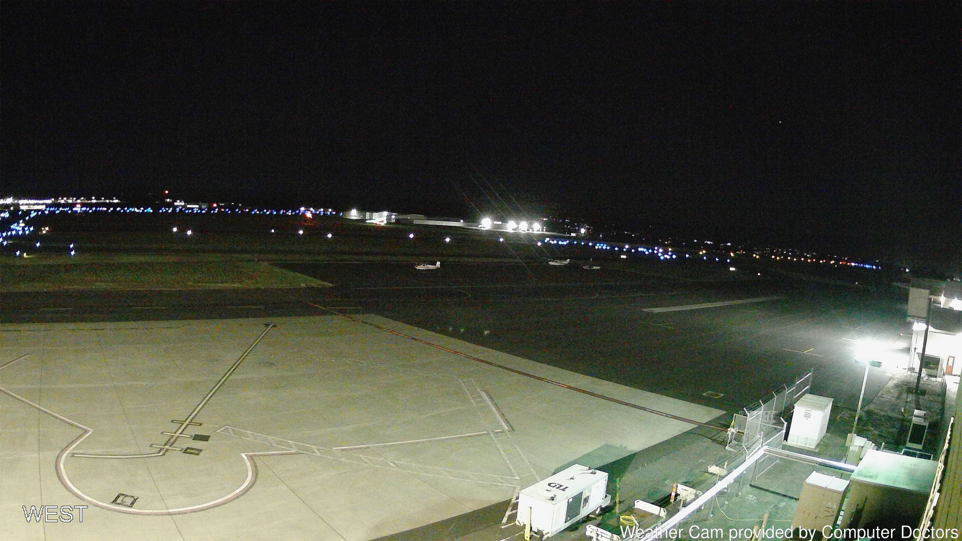 time-lapse frame, West webcam
