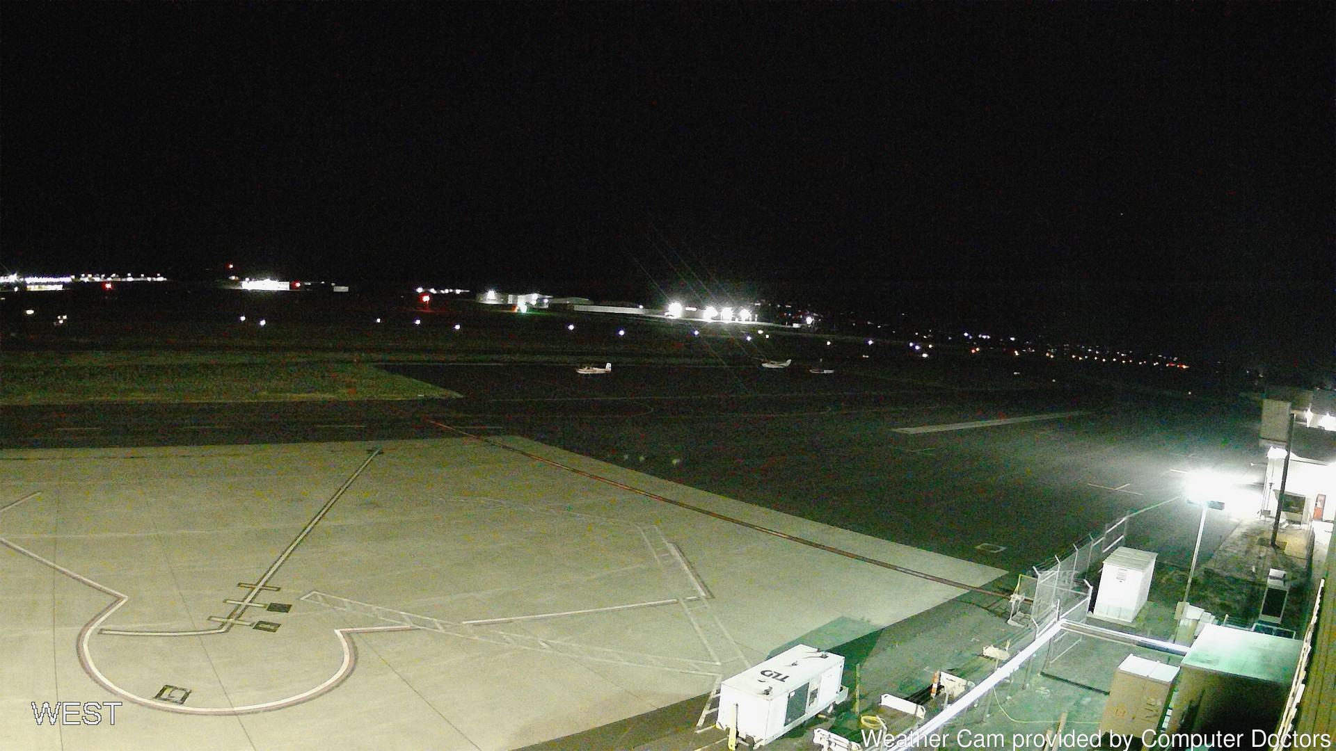 time-lapse frame, West webcam